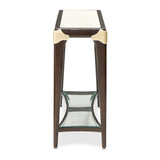 Paris Chic Espresso Console Table Espresso from Michael Amini - Luna Furniture