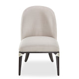 Paris Chic Espresso Vanity Chair from Michael Amini - Luna Furniture