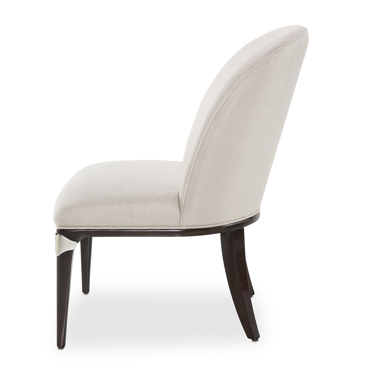 Paris Chic Espresso Vanity Chair from Michael Amini - Luna Furniture