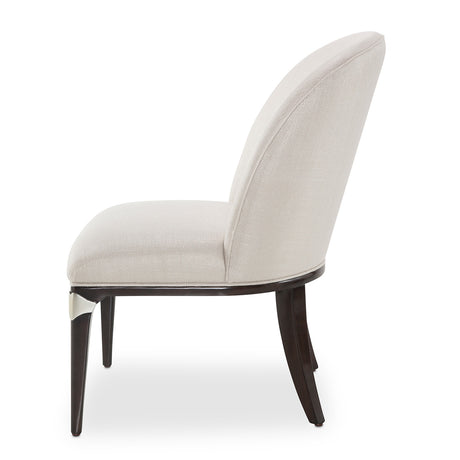 Paris Chic Espresso Vanity Chair from Michael Amini - Luna Furniture