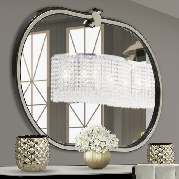 Paris Chic Espresso Wall Mirror Espresso