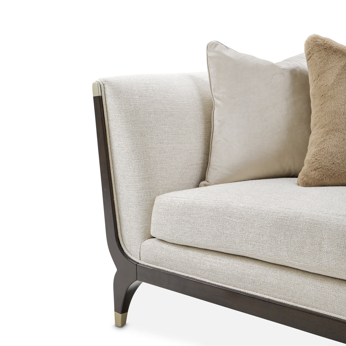 Paris Chic Espresso Parischic Sofa Cremini Espresso from Michael Amini - Luna Furniture