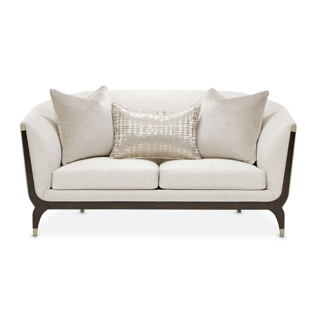 Paris Chic Espresso Parischic Loveseat Cremini Espresso from Michael Amini - Luna Furniture