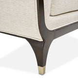 Paris Chic Espresso Parischic Loveseat Cremini Espresso from Michael Amini - Luna Furniture