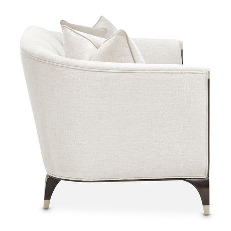 Paris Chic Espresso Parischic Loveseat Cremini Espresso from Michael Amini - Luna Furniture