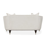 Paris Chic Espresso Parischic Loveseat Cremini Espresso from Michael Amini - Luna Furniture