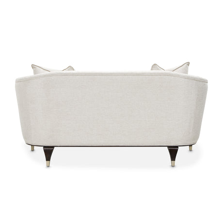 Paris Chic Espresso Parischic Loveseat Cremini Espresso from Michael Amini - Luna Furniture