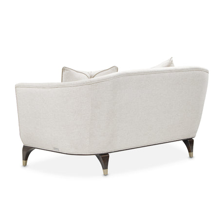 Paris Chic Espresso Parischic Loveseat Cremini Espresso from Michael Amini - Luna Furniture