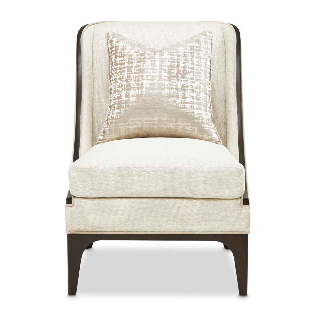 Paris Chic Espresso Parischic Accent Chair Cremini Espresso from Michael Amini - Luna Furniture