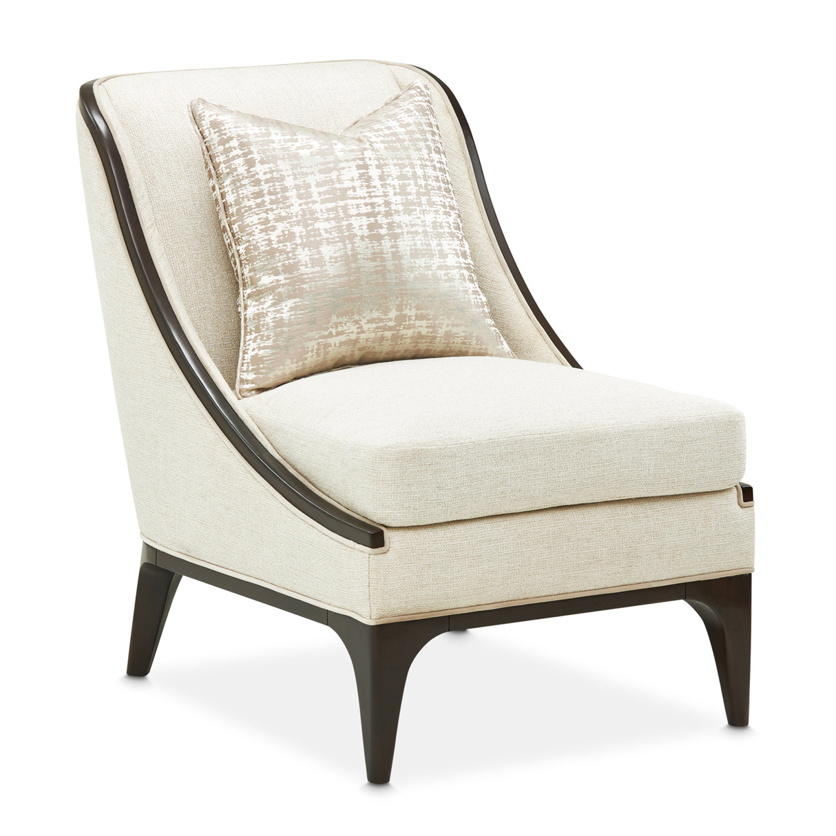 Paris Chic Espresso Parischic Accent Chair Cremini Espresso from Michael Amini - Luna Furniture