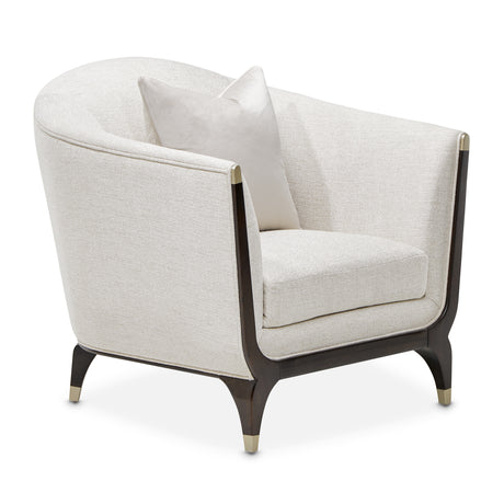 Paris Chic Espresso Parischic Matching Chair Cremini Espresso from Michael Amini - Luna Furniture