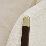 Paris Chic Espresso Parischic Matching Chair Cremini Espresso from Michael Amini - Luna Furniture