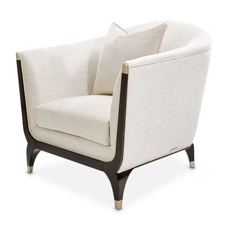 Paris Chic Espresso Parischic Matching Chair Cremini Espresso from Michael Amini - Luna Furniture