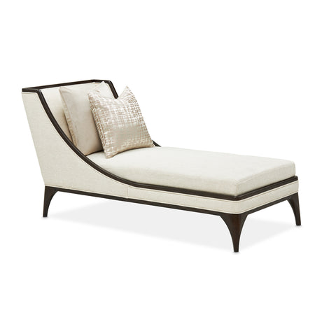 Paris Chic Espresso Parischic Armless Chaise Cremini Espresso from Michael Amini - Luna Furniture