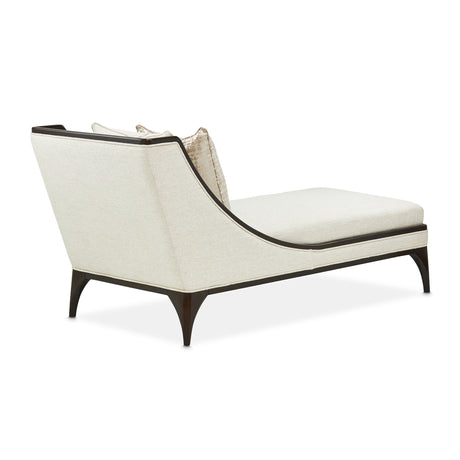 Paris Chic Espresso Parischic Armless Chaise Cremini Espresso from Michael Amini - Luna Furniture