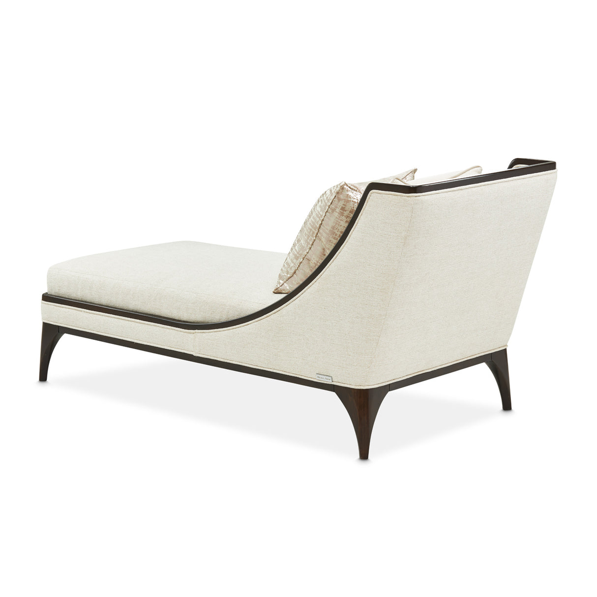 Paris Chic Espresso Parischic Armless Chaise Cremini Espresso from Michael Amini - Luna Furniture