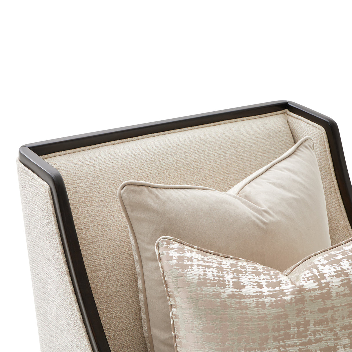 Paris Chic Espresso Parischic Armless Chaise Cremini Espresso from Michael Amini - Luna Furniture