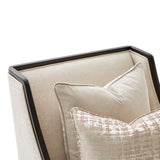 Paris Chic Espresso Parischic Armless Chaise Cremini Espresso from Michael Amini - Luna Furniture