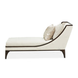 Paris Chic Espresso Parischic Armless Chaise Cremini Espresso from Michael Amini - Luna Furniture