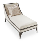 Paris Chic Espresso Parischic Armless Chaise Cremini Espresso from Michael Amini - Luna Furniture