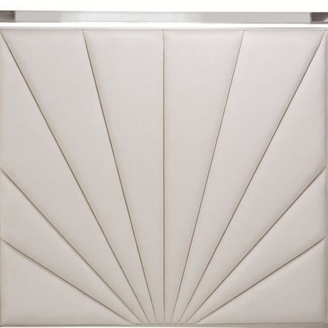 Penthouse-92 Ash Gray Eastern King Canopy Bed from Michael Amini - Luna Furniture