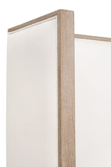 Tailor Shelter Standard King Bed in Livesmart Peyton-Pearl, Natural Gray Oak from Essentials For Living - Luna Furniture