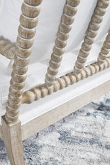 Rouleau Chaise Lounge in Livesmart Peyton-Pearl, Natural Gray Oak from Essentials For Living - Luna Furniture