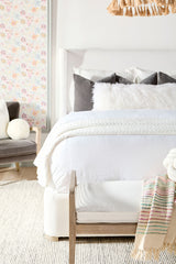 Balboa Cal King Bed in Livesmart Peyton-Pearl, Natural Gray Oak from Essentials For Living - Luna Furniture