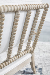 Rouleau Chaise Lounge in Livesmart Peyton-Pearl, Natural Gray Oak from Essentials For Living - Luna Furniture