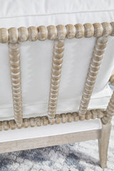 Rouleau Chaise Lounge in Livesmart Peyton-Pearl, Natural Gray Oak from Essentials For Living - Luna Furniture