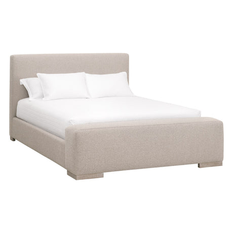 Warren Standard King Bed in Livesmart Gellar-Jute, Natural Gray Oak from Essentials For Living - Luna Furniture
