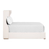 Balboa Standard King Bed in Livesmart Peyton-Pearl, Natural Gray Oak from Essentials For Living - Luna Furniture