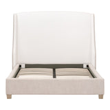 Sloan Standard King Bed in Livesmart Peyton-Pearl, Bisque, Natural Gray Oak from Essentials For Living - Luna Furniture