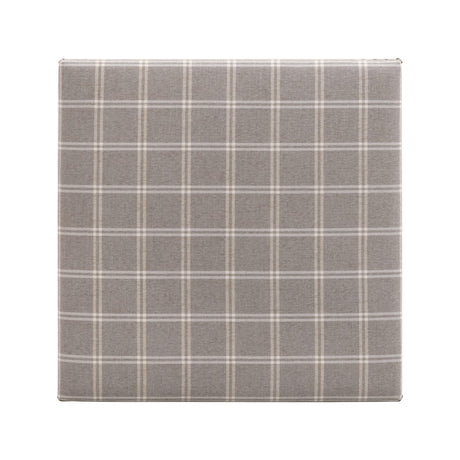 Townsend Upholstered Coffee Table in Livesmart Walden-Stone, Natural Gray Ash, Gold Nails from Essentials For Living - Luna Furniture