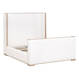 Tailor Shelter Standard King Bed in Livesmart Peyton-Pearl, Natural Gray Oak from Essentials For Living - Luna Furniture