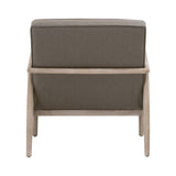Tahoe Club Chair in Contract Ore Gray Synthetic, Natural Gray Oak from Essentials For Living - Luna Furniture