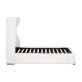 Balboa Cal King Bed in Livesmart Peyton-Pearl, Natural Gray Oak from Essentials For Living - Luna Furniture