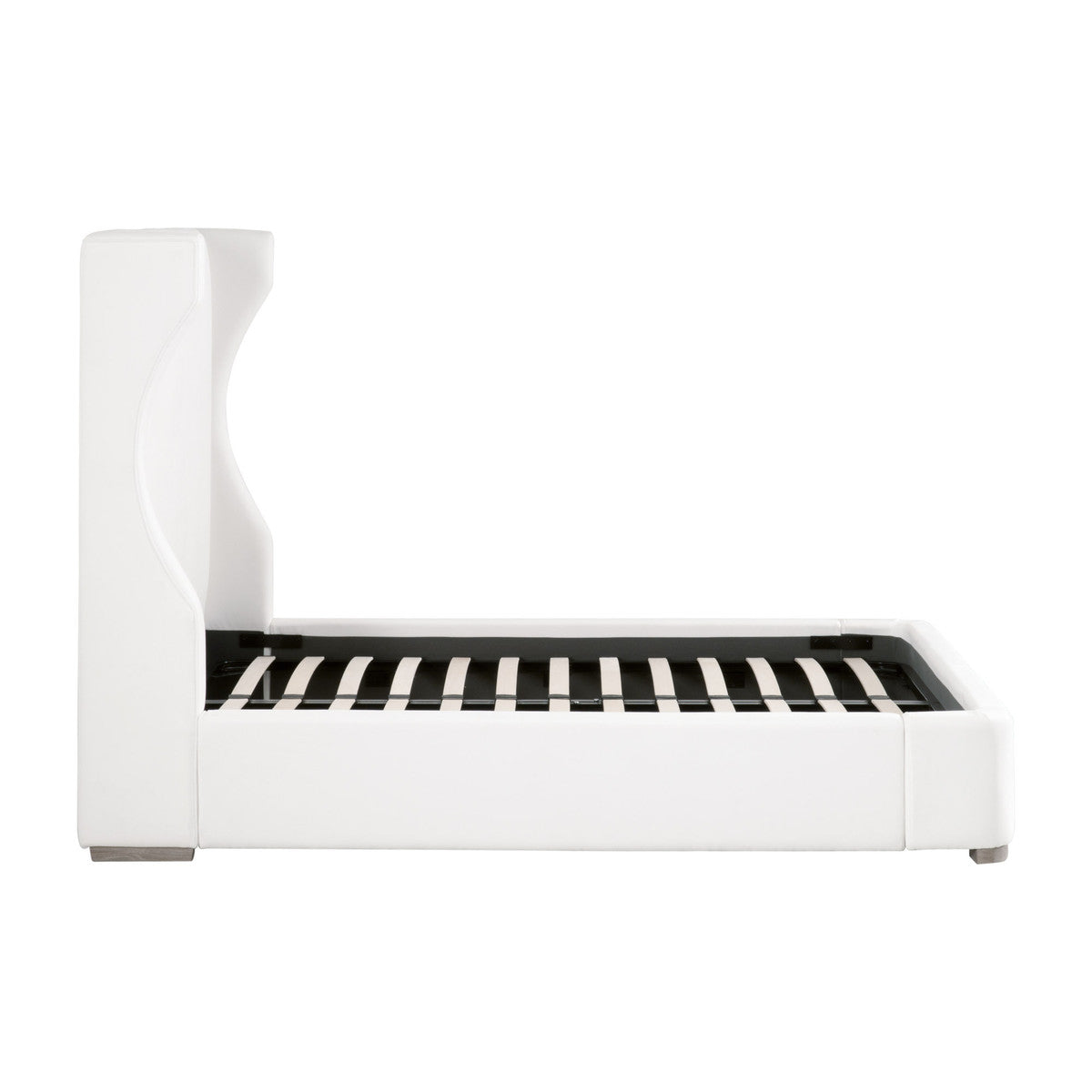 Balboa Standard King Bed in Livesmart Peyton-Pearl, Natural Gray Oak from Essentials For Living - Luna Furniture