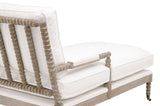 Rouleau Chaise Lounge in Livesmart Peyton-Pearl, Natural Gray Oak from Essentials For Living - Luna Furniture