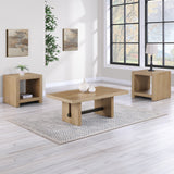 Aubrey 48″ Coffee Table, Driftwood from Steve Silver - Luna Furniture