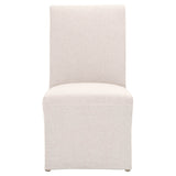 Levi Slipcover Dining Chair in Jute, Natural Gray Birch, Set of 2 from Essentials For Living - Luna Furniture