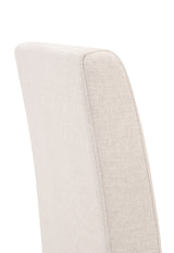 Levi Slipcover Dining Chair in Jute, Natural Gray Birch, Set of 2 from Essentials For Living - Luna Furniture