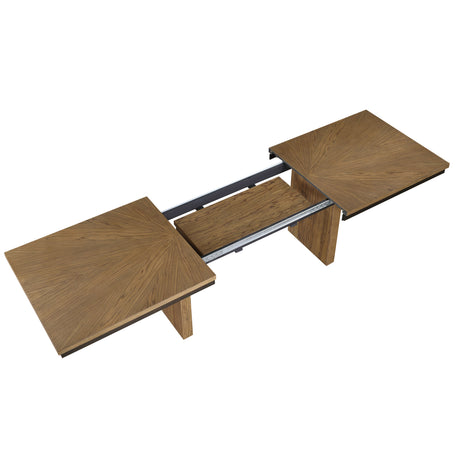 Roatan Toffee/Black Dining Room Set from Steve Silver - Luna Furniture