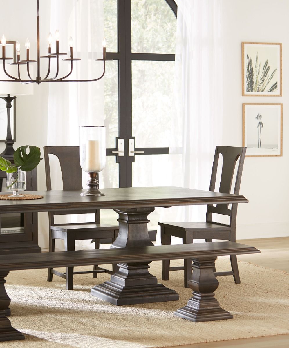 Nimes 18" Dining Chair in Weathered Mango from Home Trends & Design - Luna Furniture
