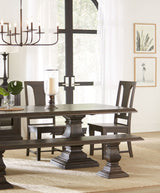 Nimes 18" Dining Chair in Weathered Mango from Home Trends & Design - Luna Furniture