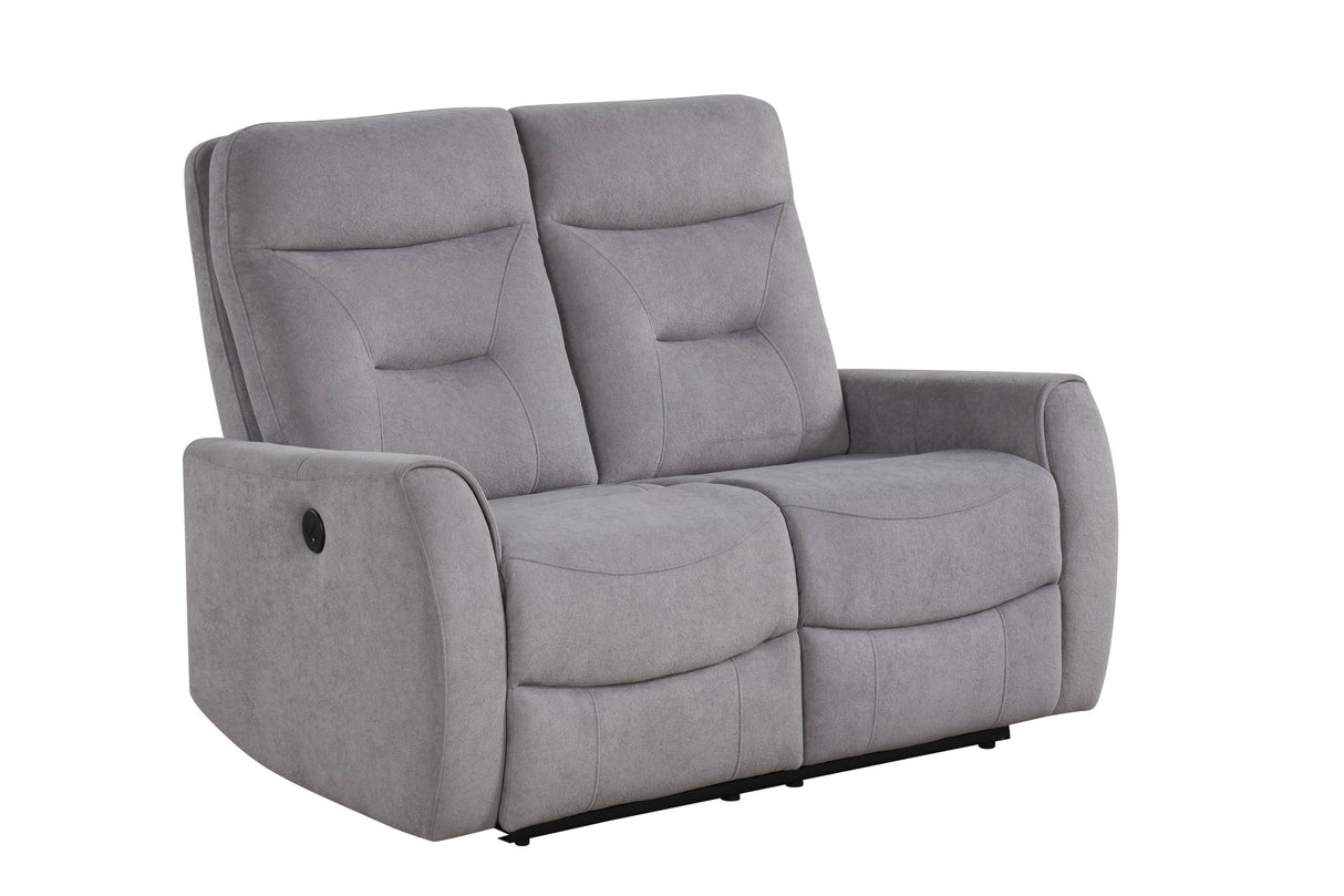 Nina Gray 3-Piece Power Reclining Set from Happy Homes - Luna Furniture