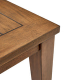 Brooklyn Walk Cto Burnt Umber Brooklyn Walk 4 Leg Rect. Dining Table (92 In) Burnt Umber from Michael Amini - Luna Furniture