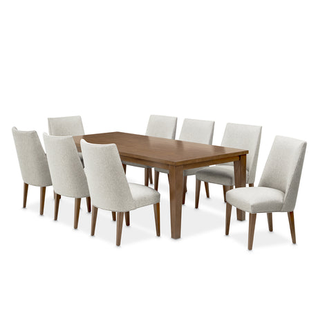 Brooklyn Walk Cto Burnt Umber Brooklyn Walk 4 Leg Rect. Dining Table (92 In) Burnt Umber from Michael Amini - Luna Furniture