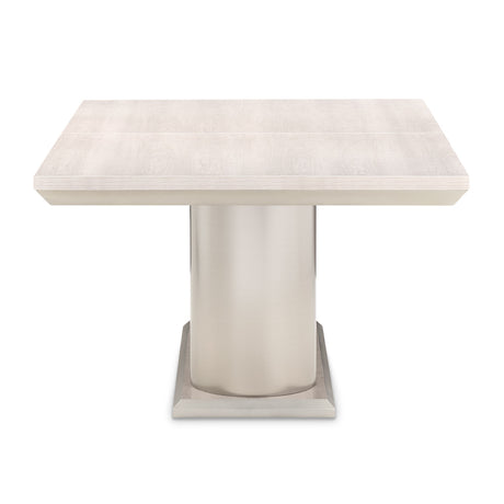 Marin Greige Rectangular Double Pedestal Table from Michael Amini - Luna Furniture