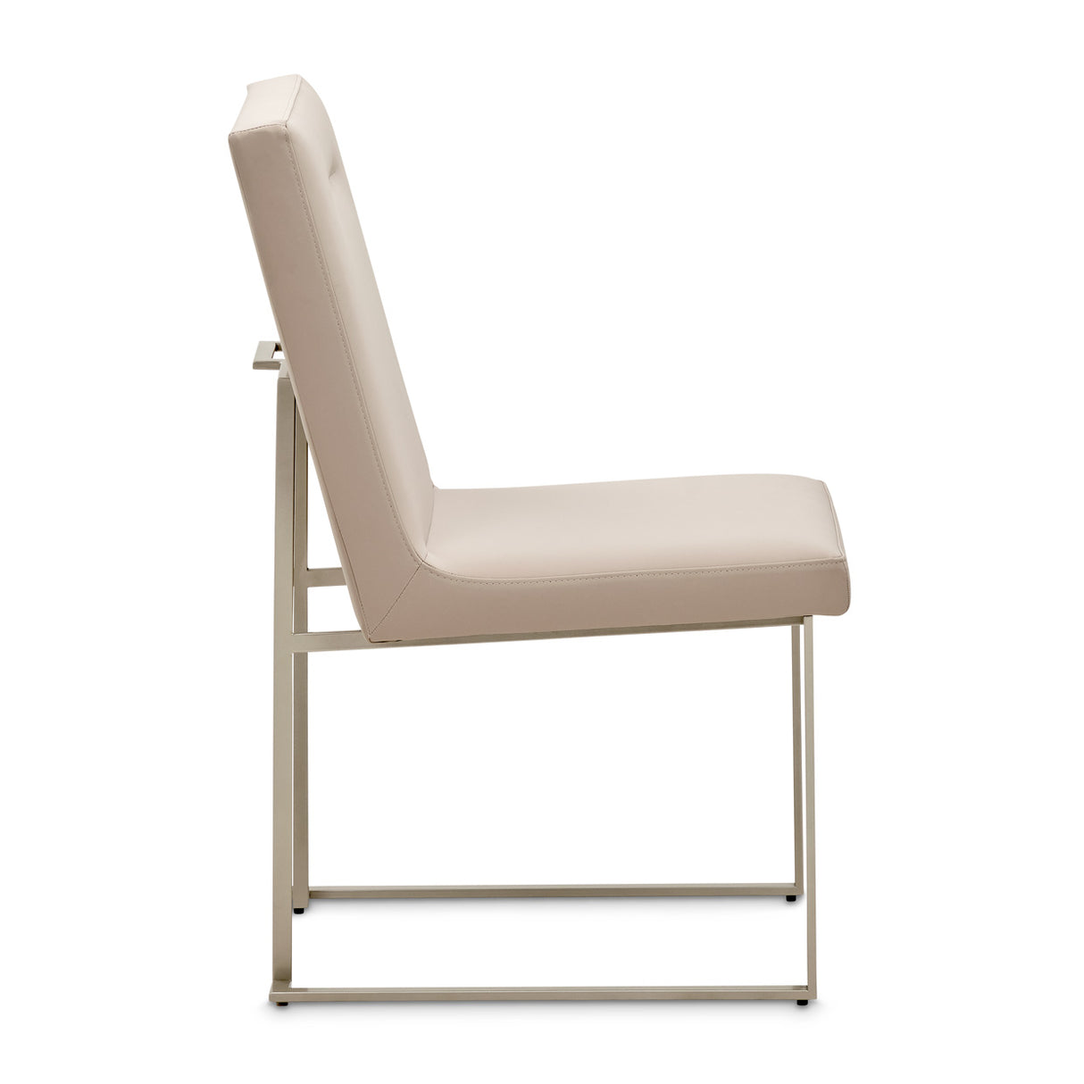 Marin Greige Dining Side Chair from Michael Amini - Luna Furniture
